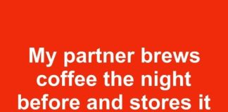 My partner brews coffee the night before and stores it in a thermos for iced coffee. I’m worried about drinking it after 3 days. How long does it keep?