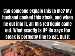 What is That Red Liquid in Grocery Store Red Meat Packages?