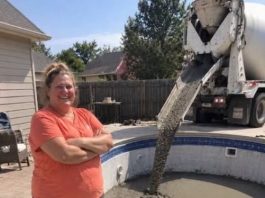 My Neighbor Filled My Pool With Concrete Because My Kids Were ‘Too Loud’ – She Never Expected What Happened Next