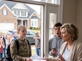 After nine months on deployment, I finally…