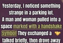 What Does a Handshake Symbol on a Parking Space Mean?