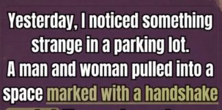 What Does a Handshake Symbol on a Parking Space Mean?