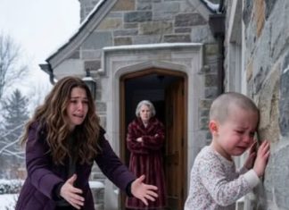 When I came home from a business trip, I found my three-year-old daughter trembling with fear, her head completely sh:aved. My mother-in-law looked at me and said,