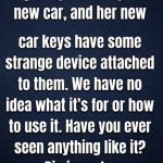 What Is the Strange Device Attached to My New Car Keys?