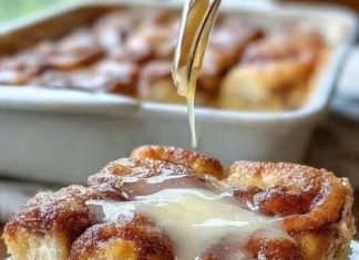 Overnight Orange Roll Casserole