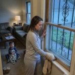The last thing my husband said before he locked us …