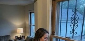The last thing my husband said before he locked us …