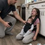My 9-year-old daughter called from home and whispered…