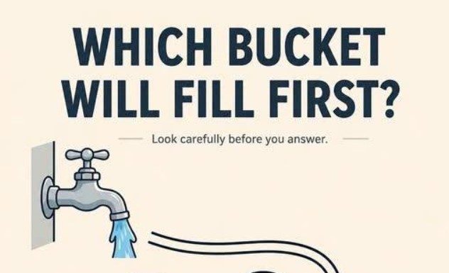 WHICH BUCKET WILL FILL FIRST?