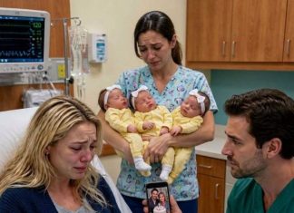 While I signed the emergency C-section consent forms by myself to save our unborn triplets, my husband had switched off his phone so he could celebrate with his first love and…