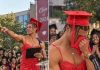 My son walked across the graduation stage…