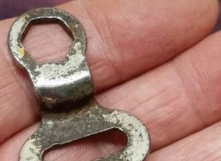 My husband found this in his grandparents’ house. It looks like keys but doesn’t open any door in the house, and it’s quite old. What could it be?