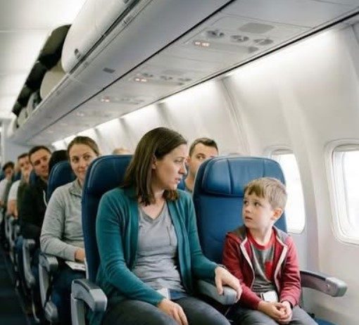 My Son and I Secretly Boarded My Pilot Husband’s
