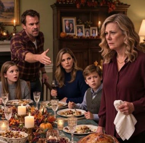 At Thanksgiving dinner, my son threw the turkey at me and shouted, “Go back to the nursing home, you useless old woman!”