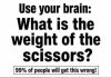 What is the weight of the scissors?