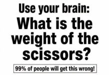 What is the weight of the scissors?