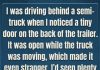 The Real Reason Truck Trailers Have That Small Door On The Back