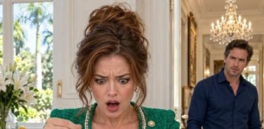 I gave my seat to an elderly woman on the bus, and before she got off, she whispered, “When your husband gives you a necklace, put it in water, and whatever you do, don’t wear it.”