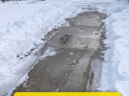 How To Safely De-Ice Your Walkways This Winter