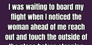 The Real Reason People Touch the Airplane Before Boarding