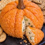 Low Carb 3-Ingredient Pumpkin Cheese Ball: An Easy Halloween Party Appetizer