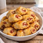 4-Ingredient Ham and Cheddar Pinwheels: Easy, Flaky Party Appetizers