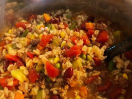 Ground Beef Vegetable Soup