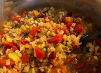 Ground Beef Vegetable Soup